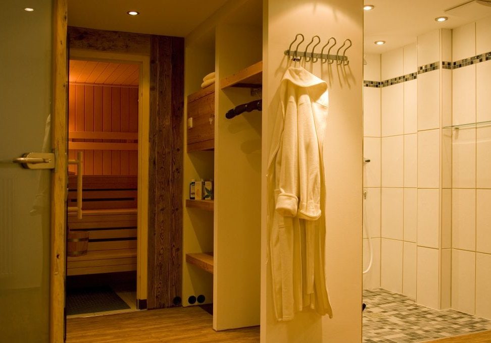 Haus Anemone sauna und Duschräume.